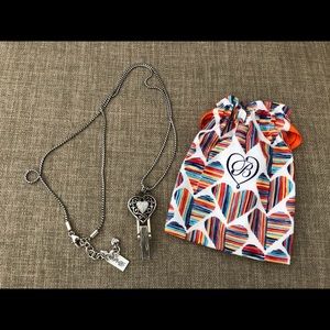 Brighton Reno Heart lanyard NWT